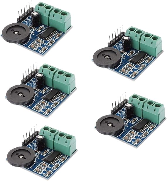 HiLetgo 5pcs PAM8403 Two-Channel Amplifier Module Mini Digital Amplifier Board