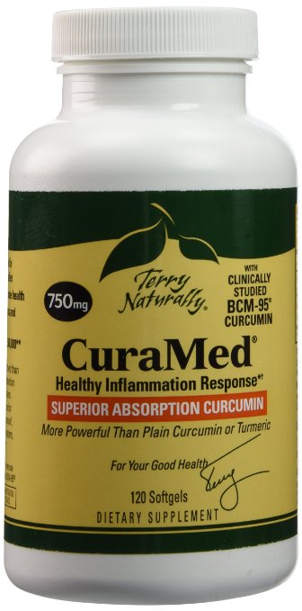 Terry Naturally CuraMed 750 mg, Softgels 120 ea