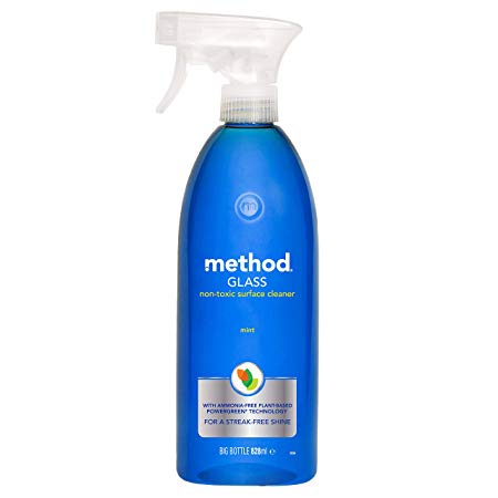 Method Best in Glass Window and Glass Cleaner Mint 828 ml (Pack of 8)