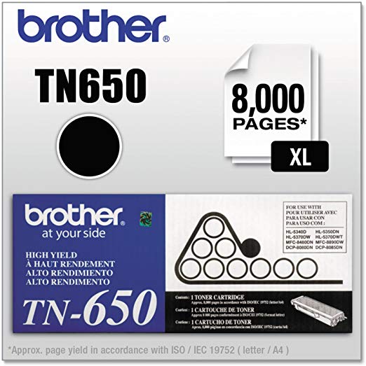 Brother TN-650 Toner Cartridge ( Black , 1-Pack )