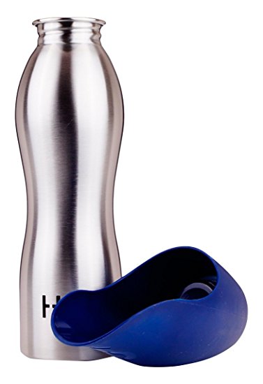 H2O4K9 - Dog Water Bottle and Travel Bowl - 25 Ounce