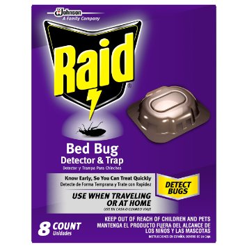 Raid Bed Bug Detector and Trap, 8.0 Count