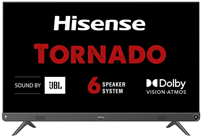 Hisense 126 cm (50 inches) 4K Ultra HD Smart Certified Android LED TV 50A73F (Metal Gray) (2021 Model) | With 102W JBL Speakers