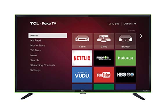 TCL 32-Inch 720p Smart LED TV 32S3850A (2015) with Roku