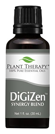 Plant Therapy DiGiZen (formerly Digest Aid Synergy) Essential Oil Blend. 100% Pure, Undiluted, Therapeutic Grade. 30 mL (1 Ounce).