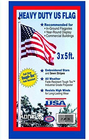 Annin #182 3' x 5' Tough-Tex US Flag (USA)