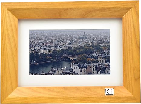 KODAK High Resolution 1024 x 600 7"" Digital Photo Frame - Burlywood"