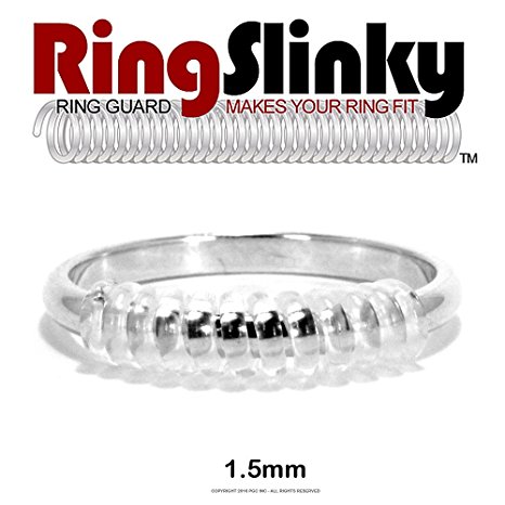 RingSlinky Ring Guard / Ring Size Reducer (1.5mm Ring Shank Width)