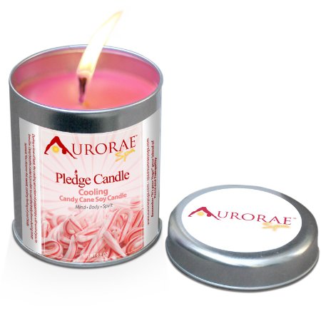 Aurorae Scented Soy Aromatherapy & Meditation Candle