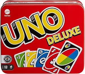 Uno Deluxe Card Game, 7 years