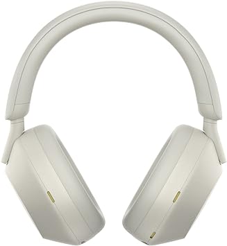 Sony WH-1000XM5 Noise Canceling Wireless Headphones - 30hr Battery Life - Over-Ear Style - Optimized for Alexa and Google Assistant - Built-in mic for Calls - Silver