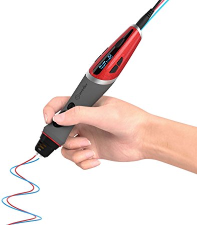 Scribbler 3D Pen V3 New Awesome Design Model Printing Drawing 3D Pen with LED Screen Different Colors! (SCRIBBLER DUO)