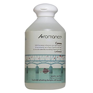 Aromanice Goat Milk Shampoo,Lavender,Nourishing,Silicon Free,300ML(10.1 Oz)