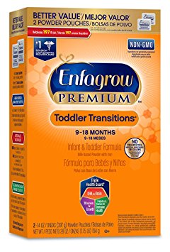 Enfagrow Toddler Transitions Infant and Toddler Formula - 28 oz Powder Box