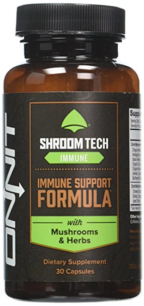 Onnit ShroomTech Immune with Turmeric & Chaga Mushroom by Onnit Labs, 30 Count