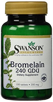 Bromelain 240 GDU 200 mg 100 Tabs