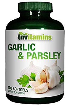 TNVitamns Garlic 600 Mg With Parsley 100 Softgels