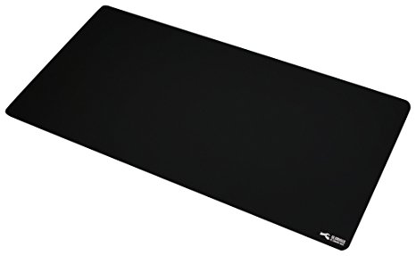 Glorious XXL Extended Gaming Mouse Mat / Pad - Large, Wide (Long) Black Mousepad, Stitched Edges | 36"x18"x0.12" (G-XXL)
