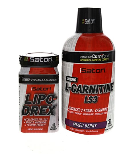 iSatori Lipo-Drex   L-carnitine LS3 Supplement, 16 Ounce