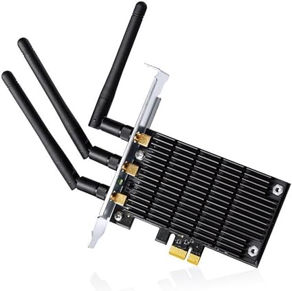 TP-LINK Archer T8E AC1750 Dual Band Wireless PCI Express Adapter with Three Antennas