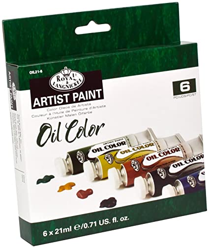 Royal & Langnickel 21ml Oil Painting Colour (Pack of 6)