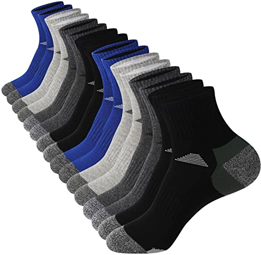 5-8 Pairs Mens Athletic Breathable Ankle Socks Non-slid Low Cut Socks Cotton Mesh Top Fresh Ventilation Socks