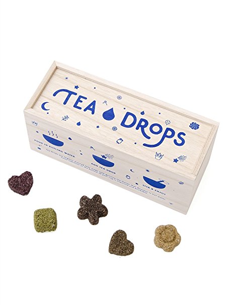 Tea Drops - Instant Organic Tea | Our Large Tea Sampler Box Provides 25 Drops Of Our Best Selling Teas | Makes A Great Tea Gift Set For Tea Lovers