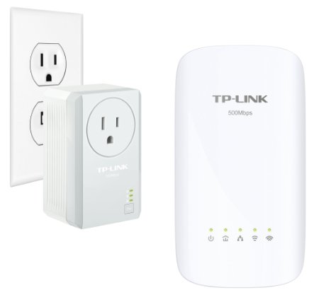 TP-LINK AV500 Powerline AC750 Wi-Fi Starter Extender Kit (TL-WPA4530 KIT)