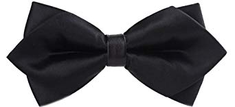 Flairs New York Gentleman's Diamond Pointed Pre-Tied Bow Tie