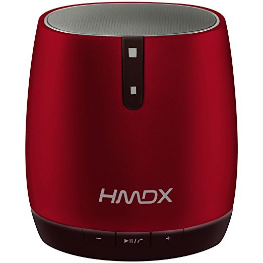 HMDX - Chill Portable Bluetooth Speaker - Red