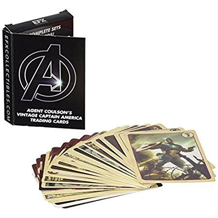Agent Coulson's Vintage Captain America Trading Card Set