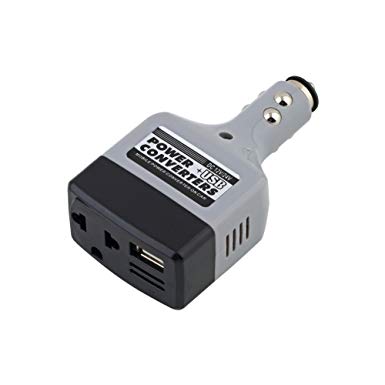 Brotherhood Car USB Charger Power Inverter Adapter 12V-24V to 220V DC to AC Converter New