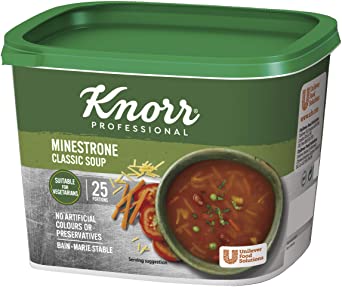 Knorr Classic Minestrone Soup Mix, 25 Portions (Makes 4.25L)