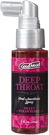 GoodHead Deep Throat Spray - Sweet Strawberry (package of 3) by Beststores
