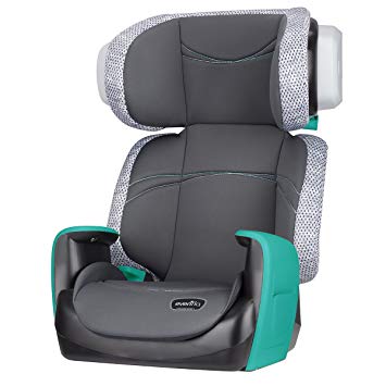 Evenflo Spectrum 2-In-1 Booster Car Seat, Teal Trace