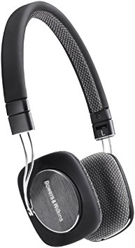 Bowers & Wilkins P3 On-Ear Headphones B&W - Black