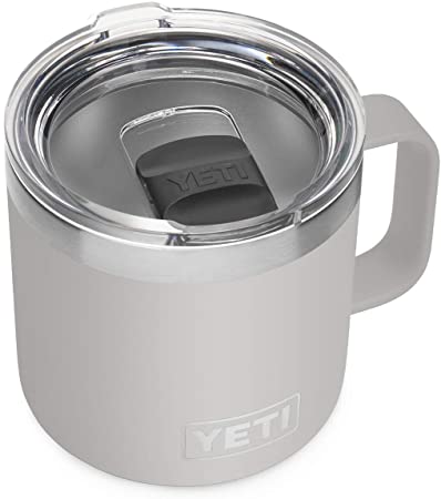 YETI Rambler 14 oz Mug, Vacuum Insulated, Stainless Steel with MagSlider Lid