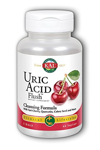 Kal Uric Acid Flush Tablets, 60 Count