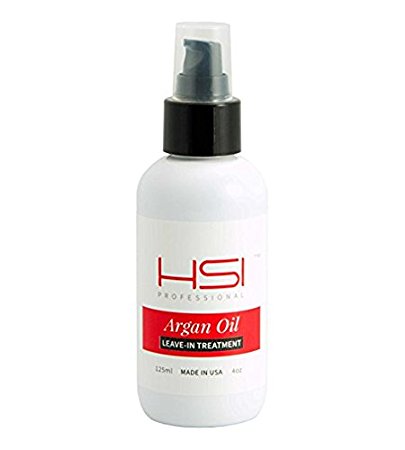 HSI Professional Argan Oil Leave-in Conditioner, 4 Ounce by HSI PROFESSIONAL