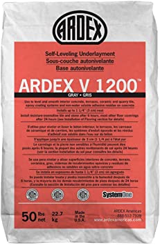 Ardex V 1200 Self-Leveling Underlayment, 50 lb. Bag