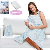 Soins de bebe Nursing Cover Baby Breastfeeding Cover Hotter Hider With a Generous Sizing for a Discreet Breast Feeding Get A Complementary Three-Piece Set