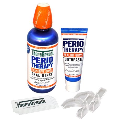 TheraBreath PerioTherapy Dentist Recommended Healthy Gums Treatment Kit