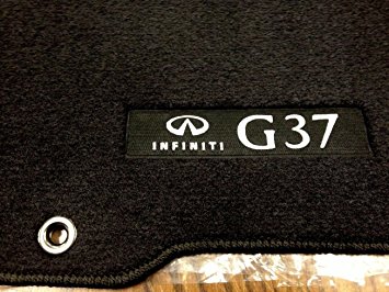 Details about 2010 to 2013 Infiniti G37 SEDAN Carpeted Floor Mats - GENUINE FACTORY OEM SET - BLACK