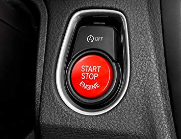 Car Engine Start Stop Button Red Color Replace Upgrade Car-Styling For BMW F30 F10 F34 F15 F25 F48 X1 X3 X4 X5 X6, etc