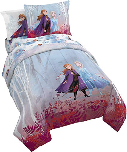 Jay Franco Frozen 2 Forest Spirit Bed Set, Full