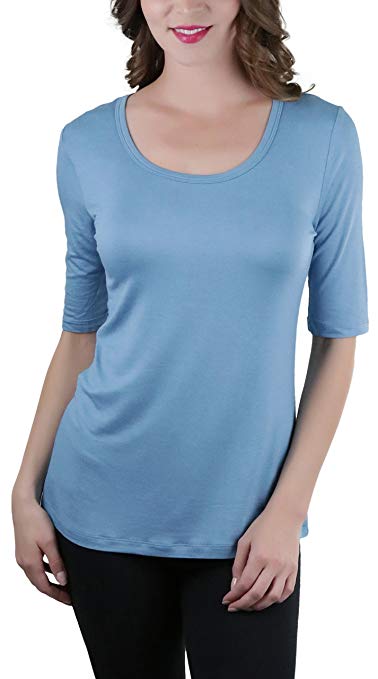 ToBeInStyle Women's Classic Loose Knit Tee