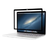TopCase Anti-glare Bubble Free LCD Screen protector with Black Frame for Apple Macbook Pro 13 13-inch with or without Retina Display  TopCase Mouse Pad Mac Pro 13 Retina Display A1425 and A1502 Black
