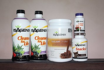 Isagenix 9 Day Chocolate Flavor w/Cleanse Liquid
