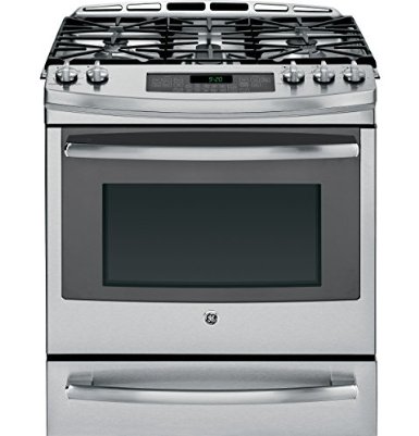 GE PGS920SEFSS Profile 30 Stainless Steel Gas Slide-In Sealed Burner Range - Convection