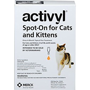 Activyl Cats And Kittens 6pk Cats by Merial